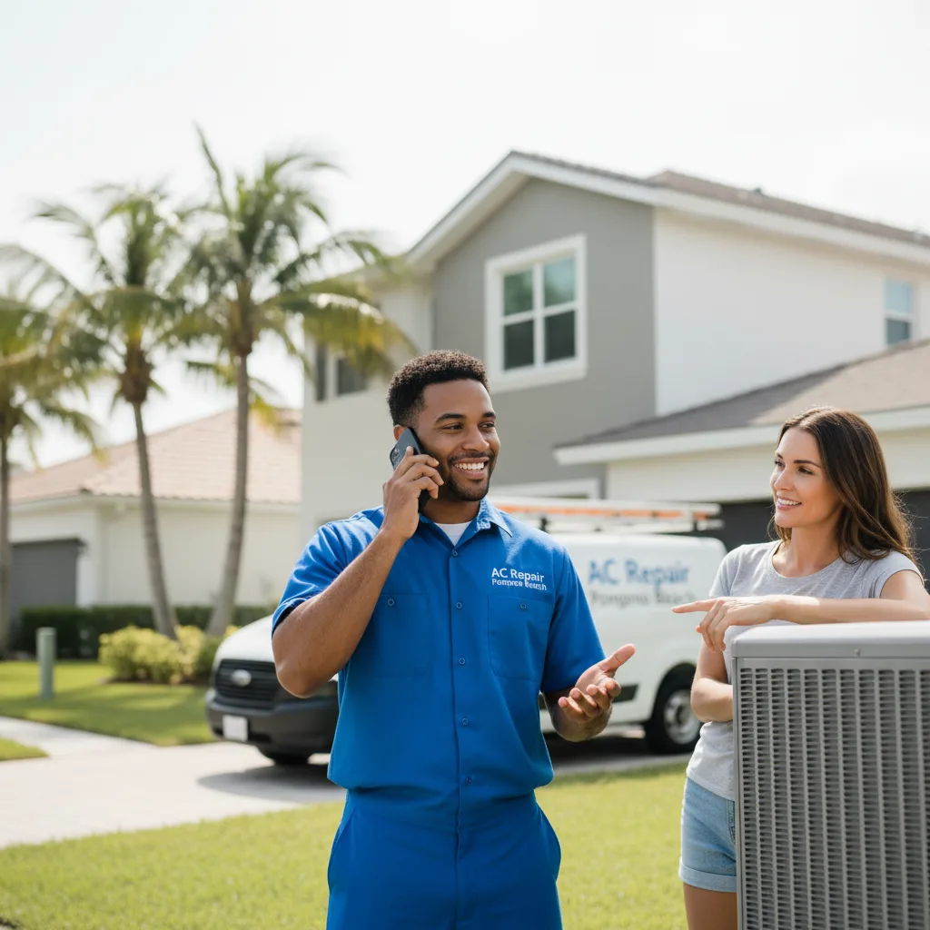 AC Repair Pompano Beach customer support in Otwell